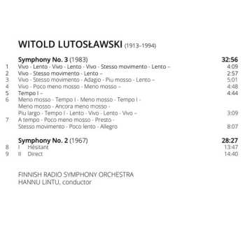 SACD Witold Lutoslawski: Symphonies 2 & 3 600014