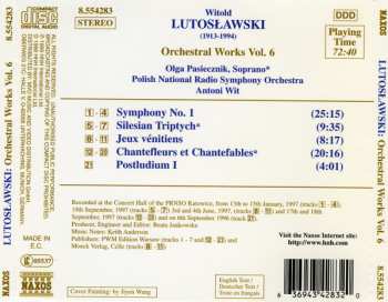 CD Antoni Wit: Symphony No. 1, Chantefleurs Et Chantefables, Silesian Tryptych • Jeux Vénitiens (Orchestral Works Vol. 6) 571814