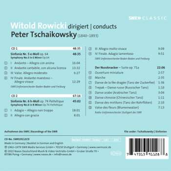 2CD Witold Rowicki: Sinfonien Nr. 5 & 6; Nußknacker-Suite 595214