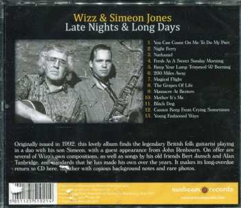 CD Wizz Jones: Late Nights And Long Days 262257