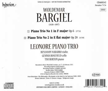 CD Woldemar Bargiel: Bargiel Piano Trios Nos 1 & 2 599631