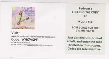 LP Wolf-Face: Love Songs For The Lycanthropic LTD 82717