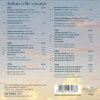 6CD/Box Set Ermanno Wolf-Ferrari: Italian Romantics - Italian Cello Sonatas 624670