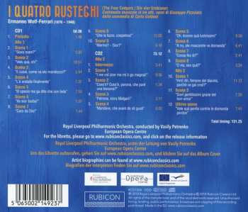 2CD Royal Liverpool Philharmonic Orchestra: I Quattro Rusteghi 548398