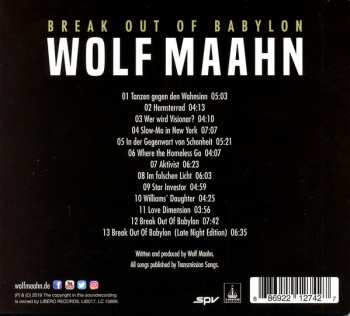 CD Wolf Maahn: Break Out Of Babylon 595213