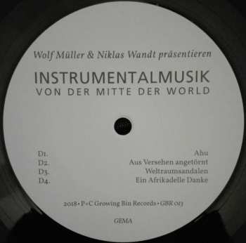 2LP Niklas Wandt: Instrumentalmusik Von Der Mitte Der World 575516