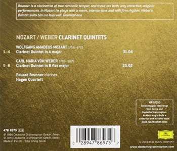 CD Wolfgang Amadeus Mozart: Clarinet Quintets 281524