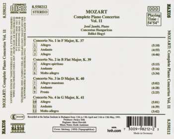 CD Wolfgang Amadeus Mozart: Complete Piano Concertos, Vol. 11 324581