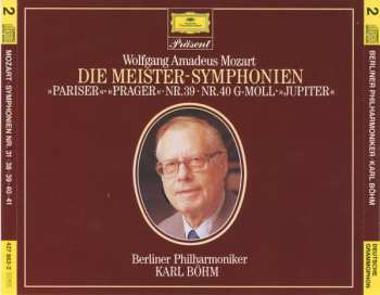 2CD Wolfgang Amadeus Mozart: Die Meister-Symphonien Nr. 31, 38, 39, 40, 41 416526