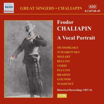 Album Wolfgang Amadeus Mozart: Feodor Schaljapin - A Vocal Portrait