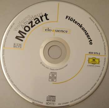 CD Wolfgang Amadeus Mozart: Flötenkonzerte 267566