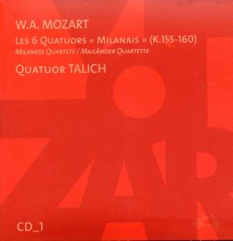 7CD Wolfgang Amadeus Mozart: Intégrale Des Quatuors à Cordes (The Complete String Quartet) DLX | LTD 492203