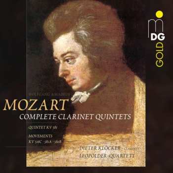 Album Wolfgang Amadeus Mozart: Klarinettenquintette Kv 581,516c,580b,581a