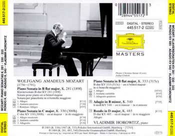 CD Wolfgang Amadeus Mozart: Piano Sonatas K. 281 • K. 330 • K. 333 | Klaviersonaten • Sonatas Pour Piano | Rondo K. 485 • Adagio K. 540  648881