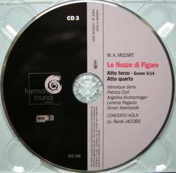 3CD/Box Set Wolfgang Amadeus Mozart: Le Nozze Di Figaro 284299