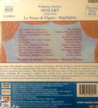 DVD Wolfgang Amadeus Mozart: Mozart - Le Nozze Di Figaro (The Marriage Of Figaro) Highlights 463756