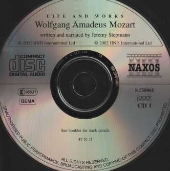 4CD/Box Set Wolfgang Amadeus Mozart: Life And Works - Wolfgang Amadeus Mozart 586694