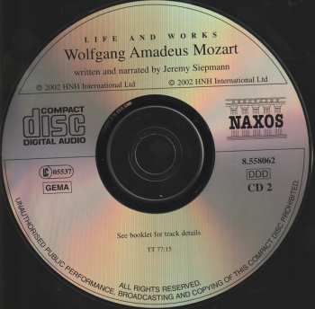 4CD/Box Set Wolfgang Amadeus Mozart: Life And Works - Wolfgang Amadeus Mozart 586694