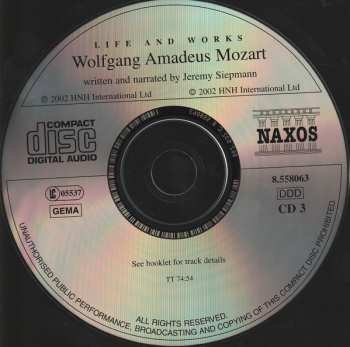 4CD/Box Set Wolfgang Amadeus Mozart: Life And Works - Wolfgang Amadeus Mozart 586694