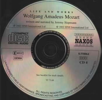 4CD/Box Set Wolfgang Amadeus Mozart: Life And Works - Wolfgang Amadeus Mozart 586694