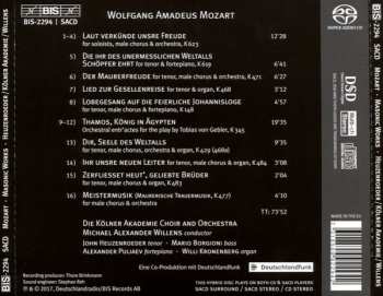 SACD Wolfgang Amadeus Mozart: Masonic Works 394927