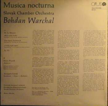 LP Wolfgang Amadeus Mozart: Musica Nocturna 661888