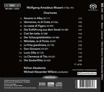 SACD Wolfgang Amadeus Mozart: Overtures 562411