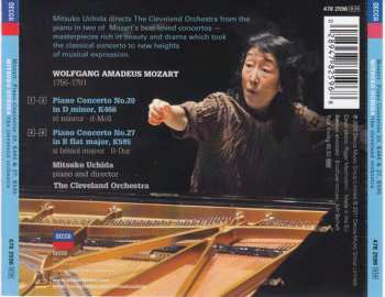 CD Wolfgang Amadeus Mozart: Piano Concertos No. 20, K466 & No. 27, K595 648942