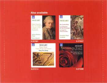 CD Wolfgang Amadeus Mozart:  Piano Concertos Nos.. 8 & 23 (arr. Lachner) 174977