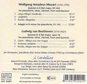 CD Ludwig van Beethoven: Quintets For Pianoforte And Winds 190793