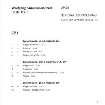 5CD Wolfgang Amadeus Mozart: Sir Charles Mackerras conducts Mozart 646476