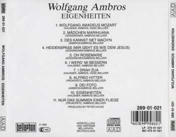 CD Wolfgang Ambros: Eigenheiten 636533