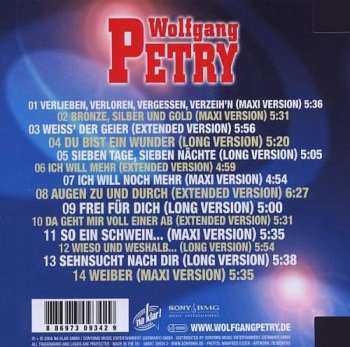 CD Wolfgang Petry: Alles Maxi - Seine Grössten Erfolge 392232