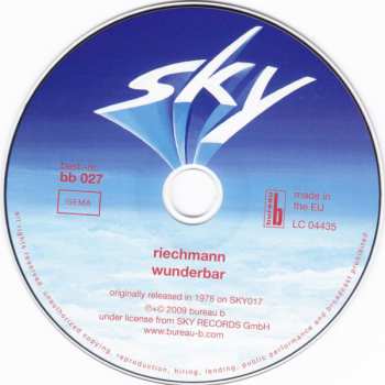 CD Wolfgang Riechmann: Wunderbar DIGI 103104