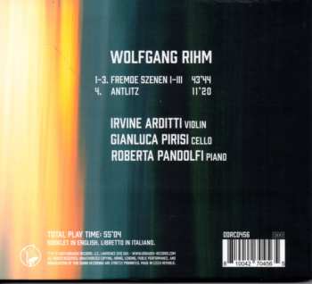 CD Wolfgang Rihm: Fremde Szenen 646811