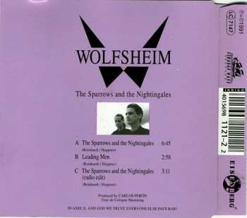 CD Wolfsheim: The Sparrows And The Nightingales 600927