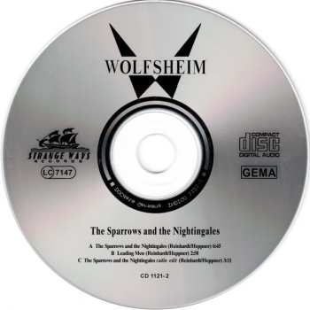 CD Wolfsheim: The Sparrows And The Nightingales 600927