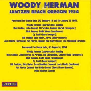 CD Woody Herman: Jantzen Beach Oregon 1954 547282