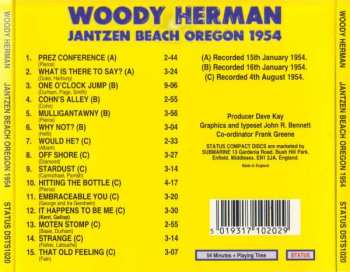 CD Woody Herman: Jantzen Beach Oregon 1954 547282