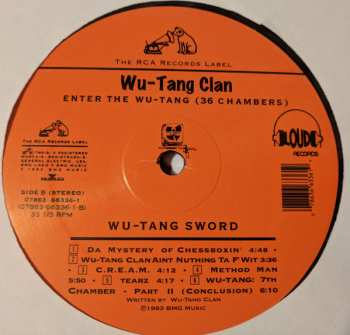 LP Wu-Tang Clan: Enter The Wu-Tang (36 Chambers) 403558