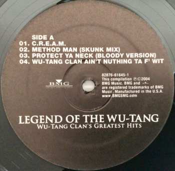 2LP Wu-Tang Clan: Legend Of The Wu-Tang: Wu-Tang Clan's Greatest Hits 611729