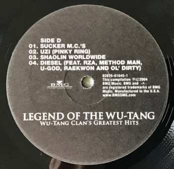 2LP Wu-Tang Clan: Legend Of The Wu-Tang: Wu-Tang Clan's Greatest Hits 611729