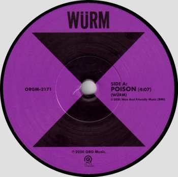 SP Würm: Poison b/w Zero Sum LTD 598839