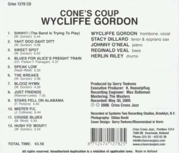 CD Wycliffe Gordon: Cone's Coup 591929