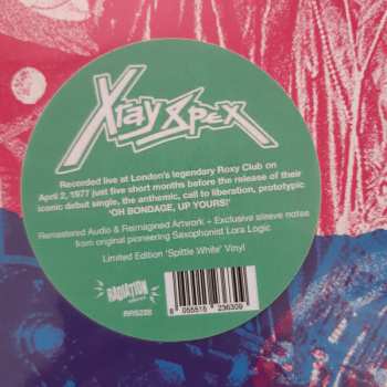 LP X-Ray Spex: Live At The Roxy Club CLR | LTD 614928