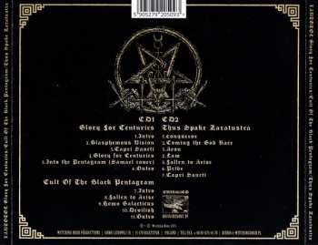 2CD Xantotol: Glory For Centuries/Cult Of The Black Pentagram/Thus Spake Zaratustra LTD 220795