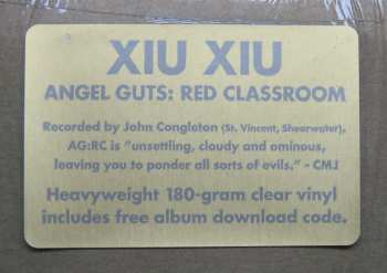 LP Xiu Xiu: Angel Guts: Red Classroom CLR 288459