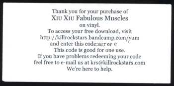 LP Xiu Xiu: Fabulous Muscles 588560