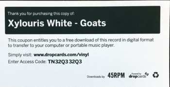 LP Xylouris White: Goats 397720