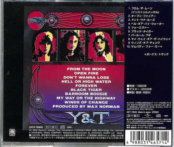 CD Y & T: Black Tiger LTD 601750